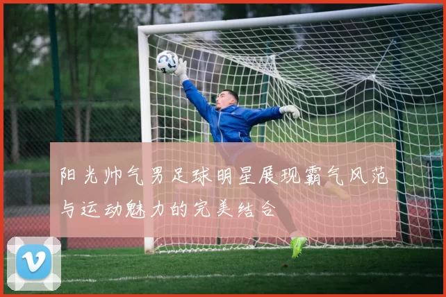 阳光帅气男足球明星展现霸气风范与运动魅力的完美结合